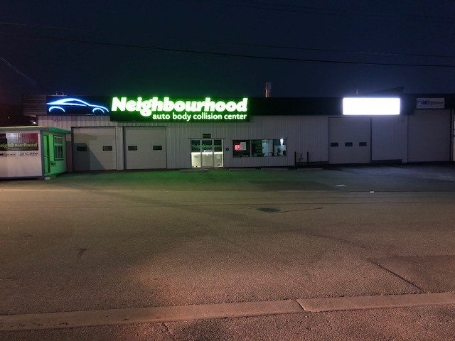 L&L Signs & Neon Ltd | Neighbourhood Body Shop LED