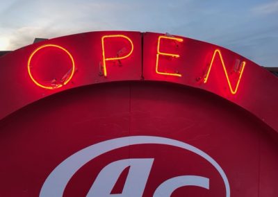 L&L Signs & Neon Ltd | Asian Garden Open Channel Letter sign