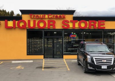 L&L Signs & Neon Ltd | Trout Creek LS sign